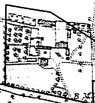 1863 Ordinance Survey map of High House Purfleet